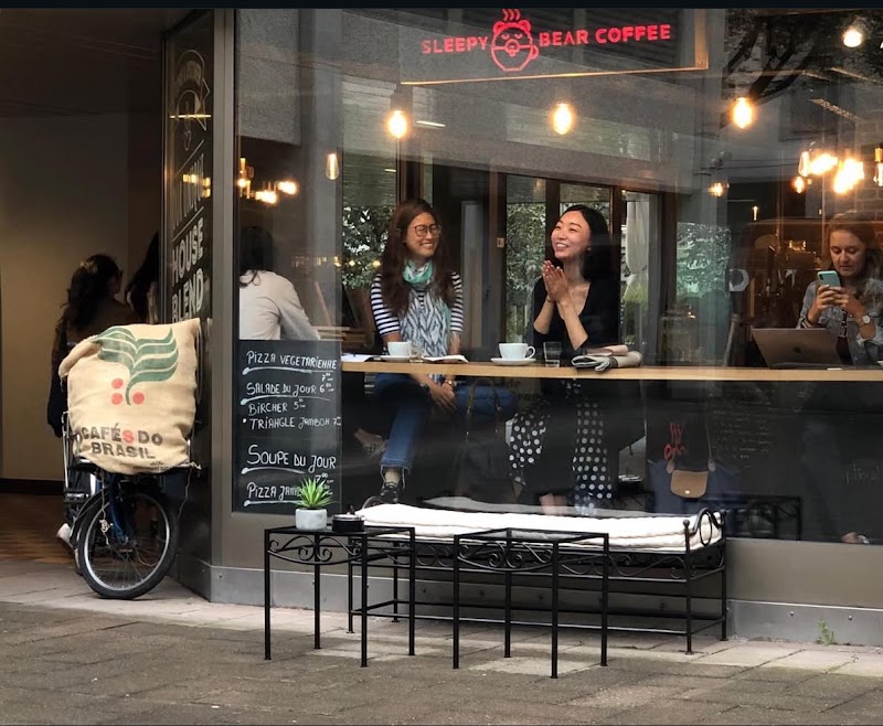 Coffee Shop Sleepy Bear